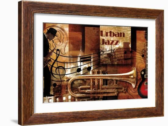 Urban Jazz-Paul Robert-Framed Art Print