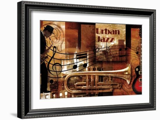 Urban Jazz-Paul Robert-Framed Art Print