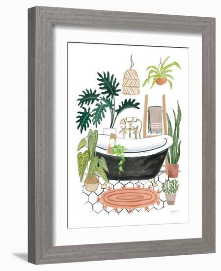 Urban Jungle Bathing II-Mary Urban-Framed Art Print