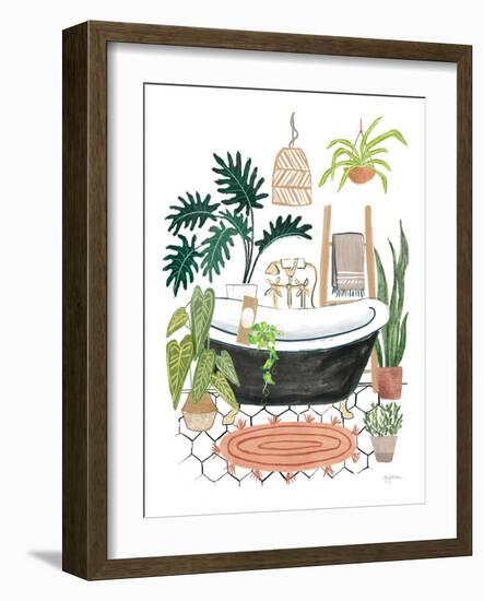Urban Jungle Bathing II-Mary Urban-Framed Art Print