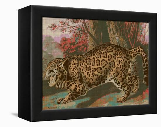 Urban Jungle Cat II-Jarman Fagalde-Framed Stretched Canvas