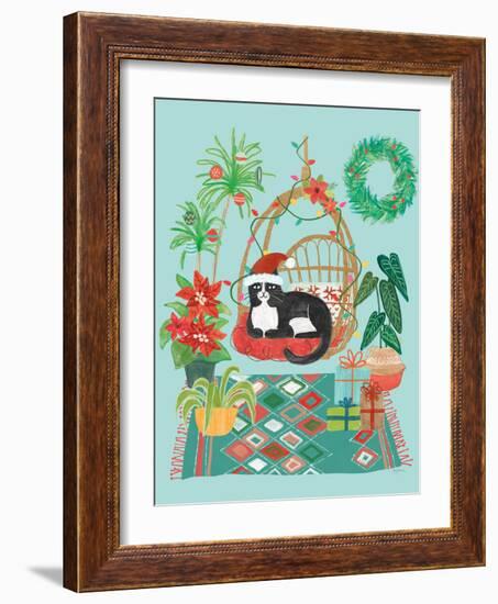 Urban Jungle Christmas I-Mary Urban-Framed Art Print