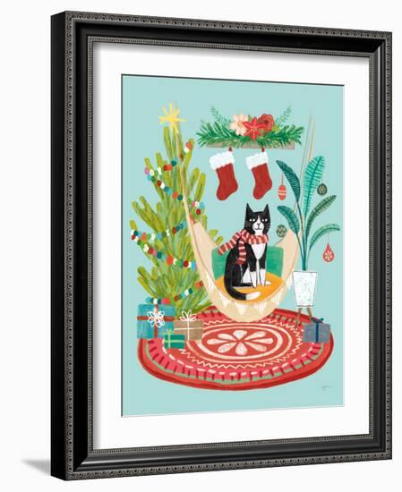 Urban Jungle Christmas II-Mary Urban-Framed Art Print