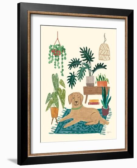 Urban Jungle Dogs I-Mary Urban-Framed Art Print