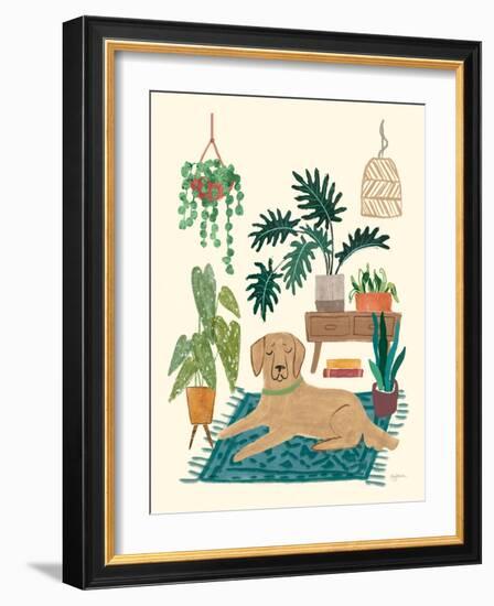 Urban Jungle Dogs I-Mary Urban-Framed Art Print