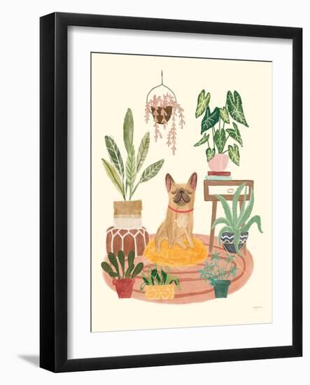 Urban Jungle Dogs IV SP-Mary Urban-Framed Art Print