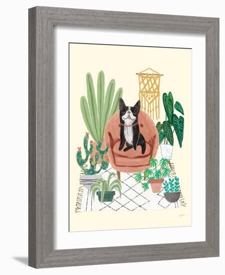 Urban Jungle Dogs V SP-Mary Urban-Framed Art Print