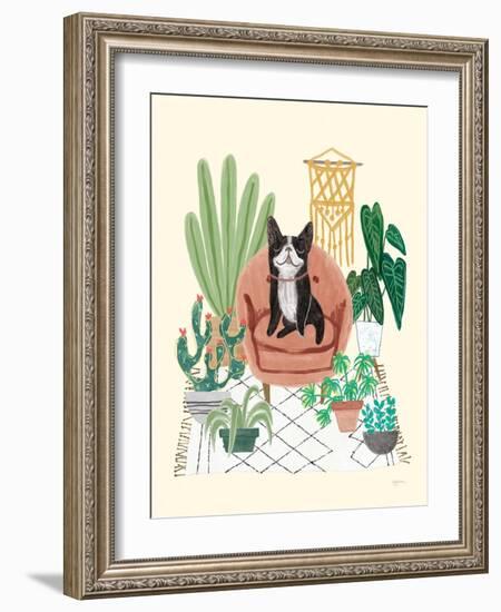 Urban Jungle Dogs V-Mary Urban-Framed Art Print