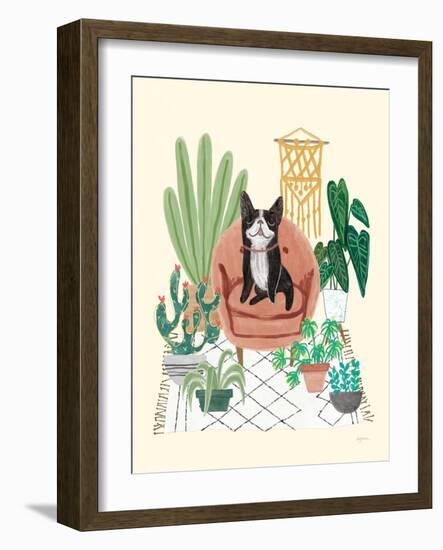 Urban Jungle Dogs V-Mary Urban-Framed Art Print