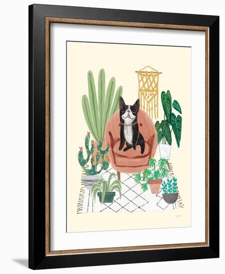 Urban Jungle Dogs V-Mary Urban-Framed Art Print