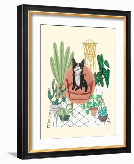 Urban Jungle Dogs V-Mary Urban-Framed Art Print