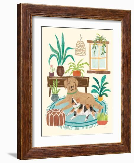 Urban Jungle Pals I-Mary Urban-Framed Art Print