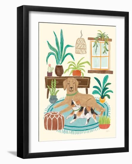 Urban Jungle Pals I-Mary Urban-Framed Art Print