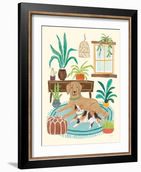 Urban Jungle Pals I-Mary Urban-Framed Art Print