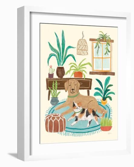 Urban Jungle Pals I-Mary Urban-Framed Art Print