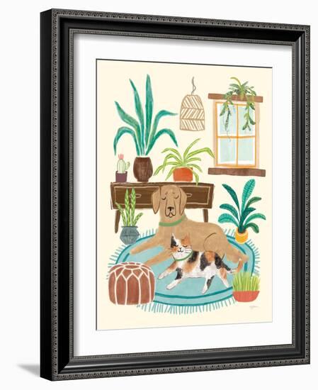 Urban Jungle Pals I-Mary Urban-Framed Art Print