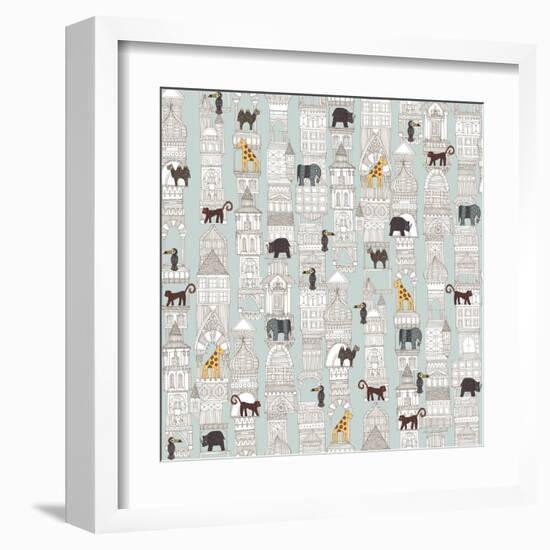 Urban Jungle-Sharon Turner-Framed Art Print