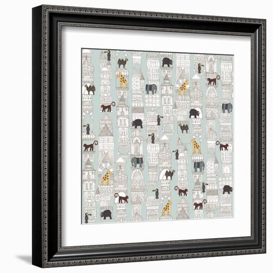 Urban Jungle-Sharon Turner-Framed Art Print