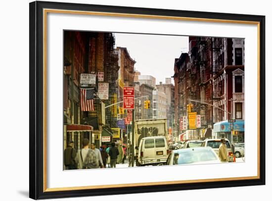 Urban Landscape - Chinatown - Manhattan - New York City - United States-Philippe Hugonnard-Framed Photographic Print