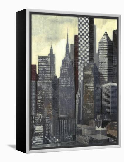 Urban Landscape I-Norman Wyatt Jr.-Framed Stretched Canvas