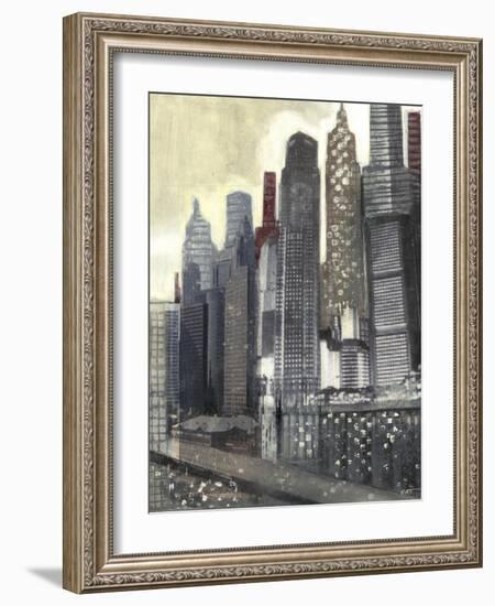 Urban Landscape II-Norman Wyatt Jr.-Framed Art Print