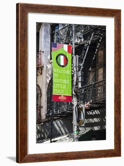 Urban Landscape - Little Italy - Manhattan - New York City - United States-Philippe Hugonnard-Framed Photographic Print