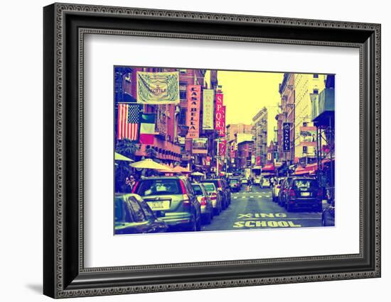 Urban Landscape - Little Italy - Manhattan - New York City - United States-Philippe Hugonnard-Framed Photographic Print