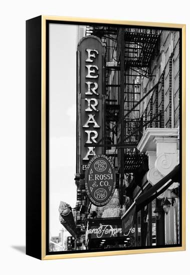 Urban Landscape - Little Italy - Manhattan - New York City - United States-Philippe Hugonnard-Framed Premier Image Canvas