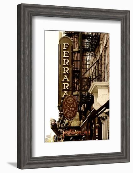 Urban Landscape - Little Italy - Manhattan - New York City - United States-Philippe Hugonnard-Framed Photographic Print