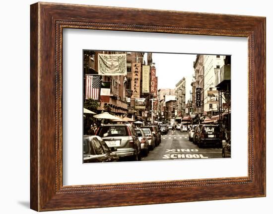 Urban Landscape - Little Italy - Manhattan - New York City - United States-Philippe Hugonnard-Framed Photographic Print