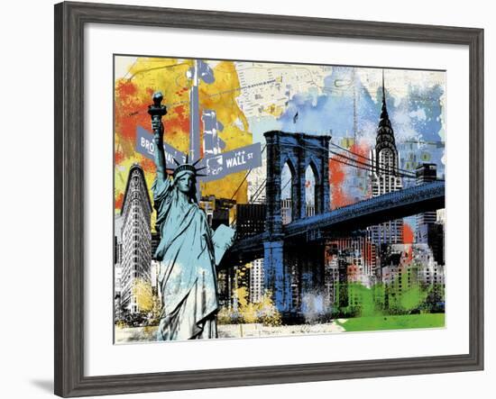 Urban Liberty-Alan Lambert-Framed Giclee Print