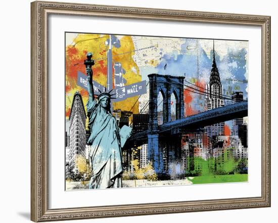 Urban Liberty-Alan Lambert-Framed Giclee Print