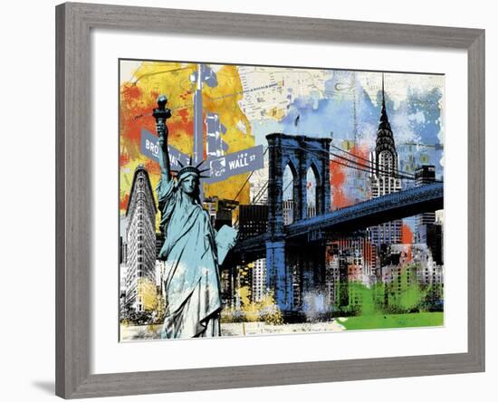 Urban Liberty-Alan Lambert-Framed Giclee Print