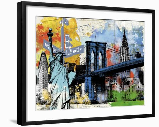 Urban Liberty-Alan Lambert-Framed Giclee Print