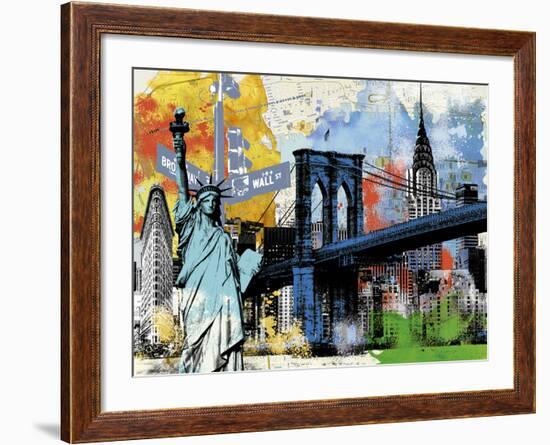 Urban Liberty-Alan Lambert-Framed Giclee Print