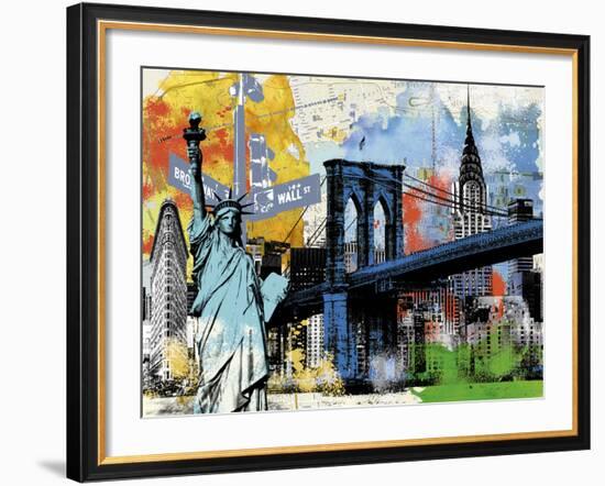 Urban Liberty-Alan Lambert-Framed Giclee Print