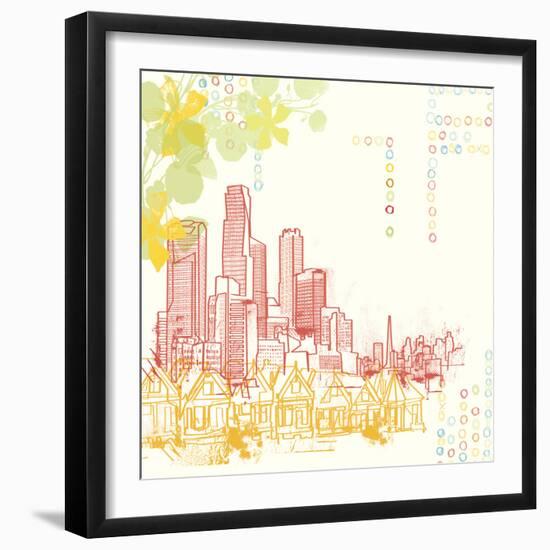 Urban Life-Sasha Blake-Framed Giclee Print