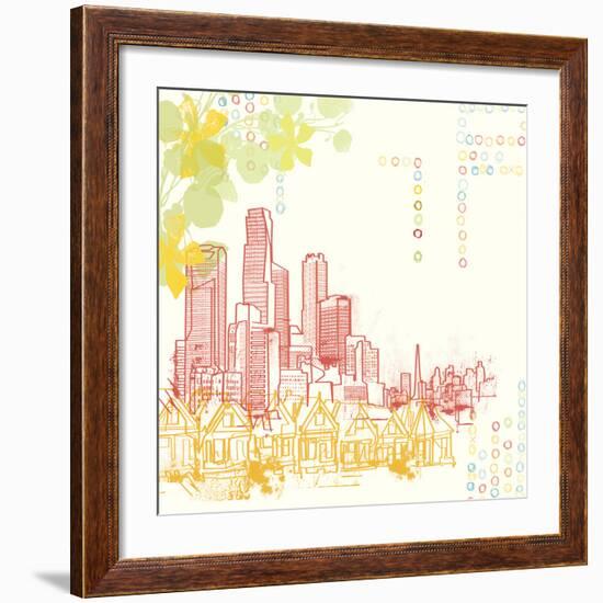 Urban Life-Sasha Blake-Framed Giclee Print