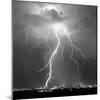 Urban Lightning II BW-Douglas Taylor-Mounted Photo