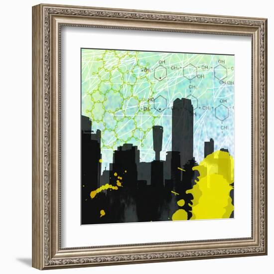 Urban Math-Jan Weiss-Framed Art Print