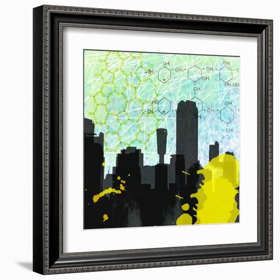 Urban Math-Jan Weiss-Framed Art Print