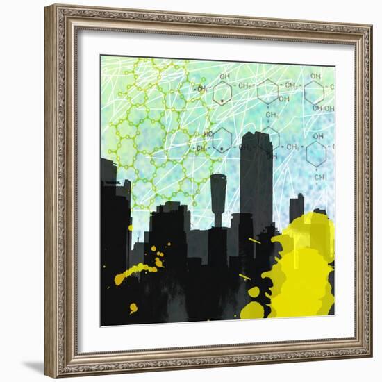 Urban Math-Jan Weiss-Framed Art Print