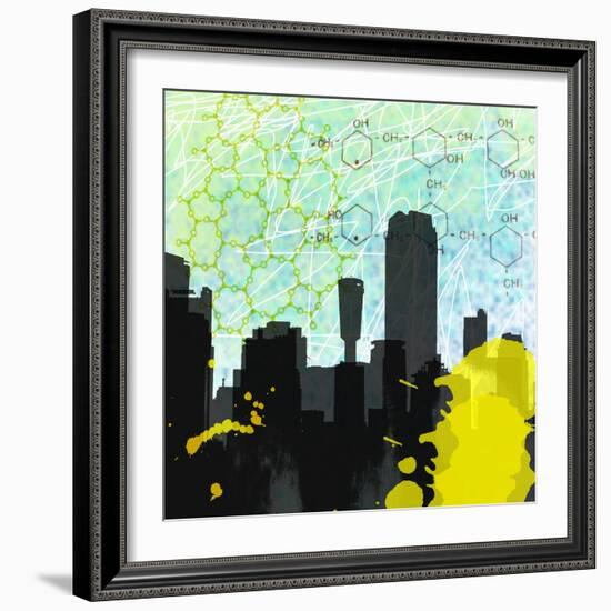 Urban Math-Jan Weiss-Framed Art Print