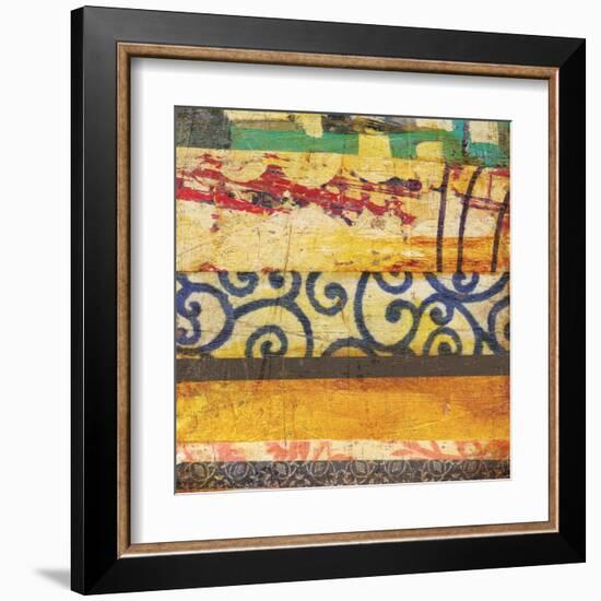 Urban Mixed Bag III-Cheryl Warrick-Framed Art Print