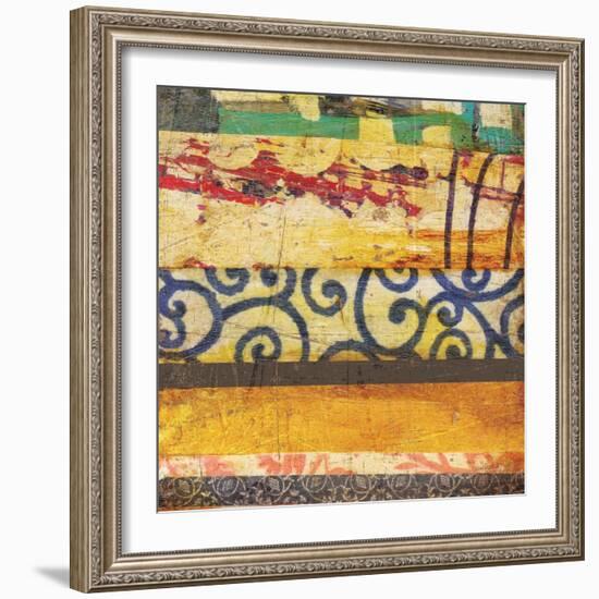 Urban Mixed Bag III-Cheryl Warrick-Framed Art Print