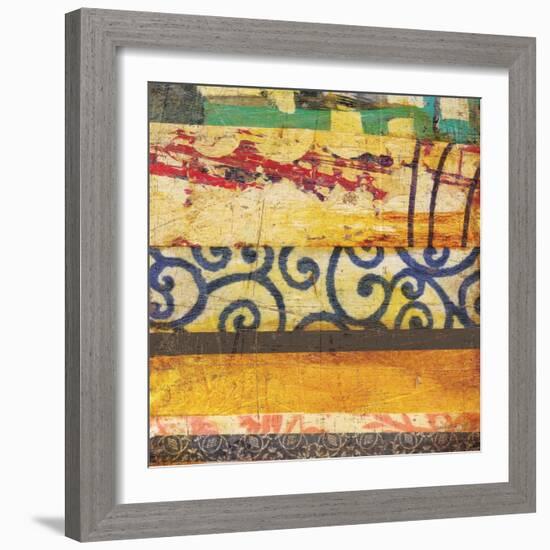 Urban Mixed Bag III-Cheryl Warrick-Framed Art Print