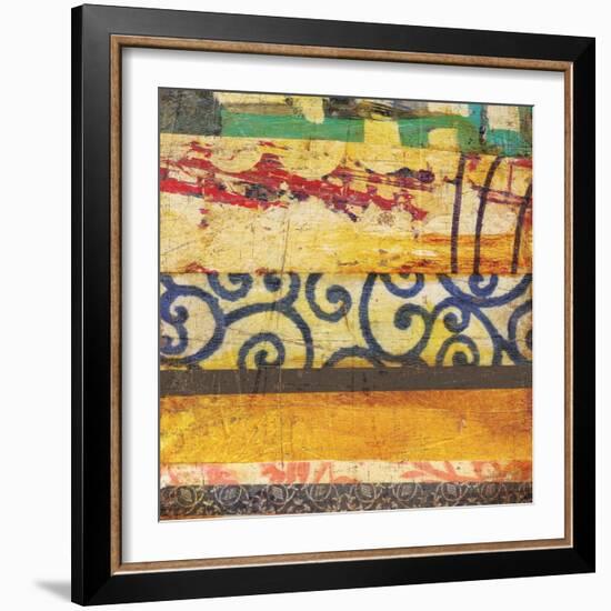 Urban Mixed Bag III-Cheryl Warrick-Framed Art Print