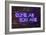 Urban Neon Collection - Come as you are-Philippe Hugonnard-Framed Art Print