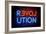 Urban Neon Collection - Revolution-Philippe Hugonnard-Framed Art Print