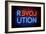 Urban Neon Collection - Revolution-Philippe Hugonnard-Framed Art Print